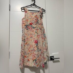 Promod Multicolor Floral Asymmetrical Dress